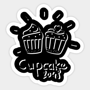 Cupcake 2048 Sticker